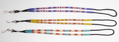 beaded lanyard