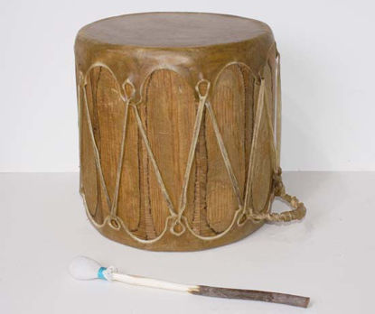 Cochiti Indian drum 300