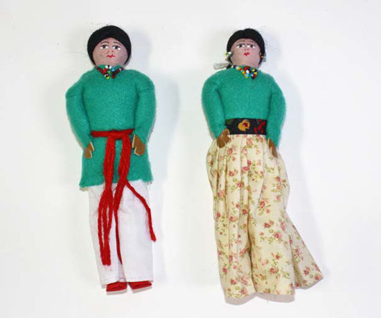 Navajo pair doll