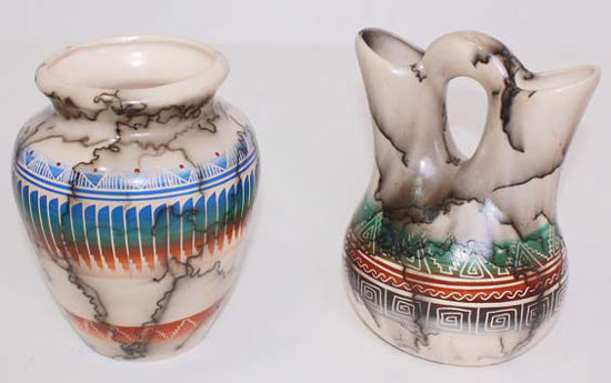 Navajo horsehair pottery 120