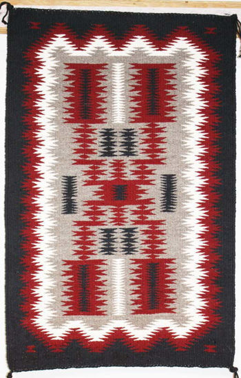 Navajo Storm pattern rug