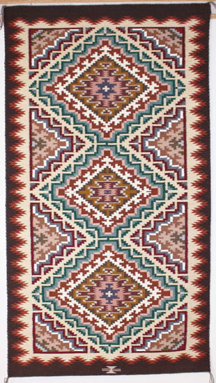 Navajo Burntwater rug CY