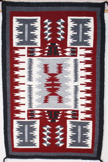 Navajo Storm pattern rug