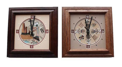 Small Sand Painted Clock 1