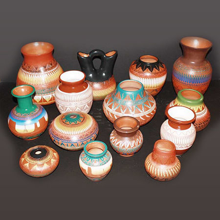 Picture for category Navajo Etched Pottery