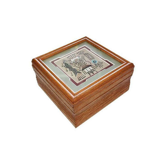 Picture of NAVAJO SANDPAINTING BOX 66G