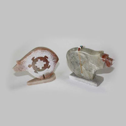 Picture of NATIVE AMERICAN BEAR SCULPTURE 75