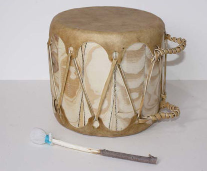 Cochiti Indian drum 180