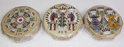 Cochiti Indian painted drum 2