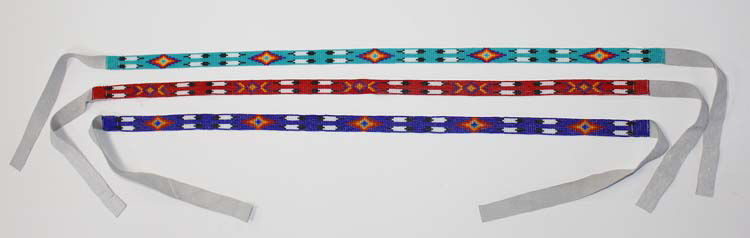 Navajo Indian Beaded Hat band Native American Hat band Tribal
