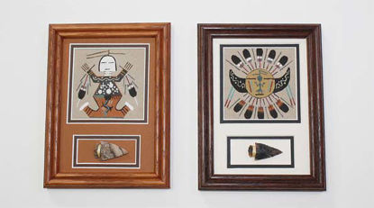 4 x 4 sandpainting arrowhead