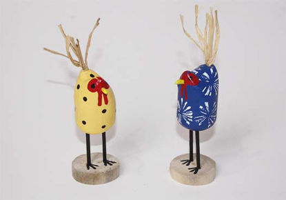 FOLK ART CHICKEN 024G&E
