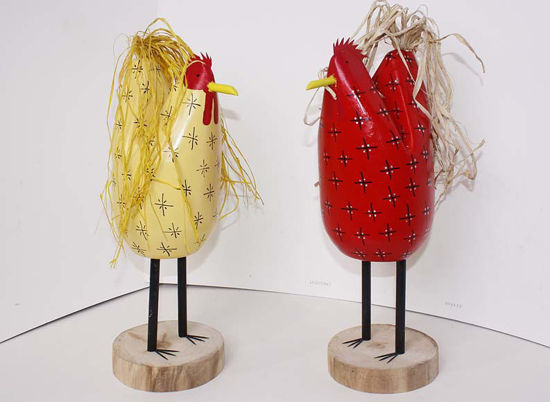 folk art chicken