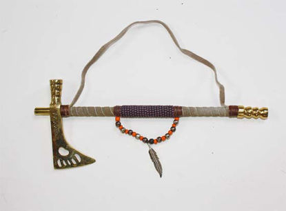 Native American hatchet pipe