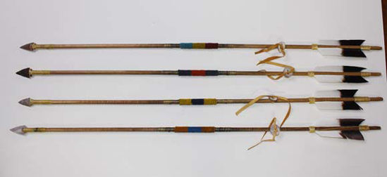 Native American beaded arrow