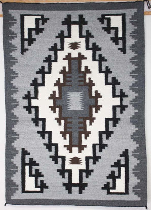 Two Grey Hill Navajo rug