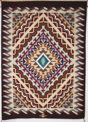 Picture of Burntwater Navajo Rug CY