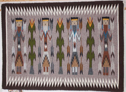 Navajo yei rug